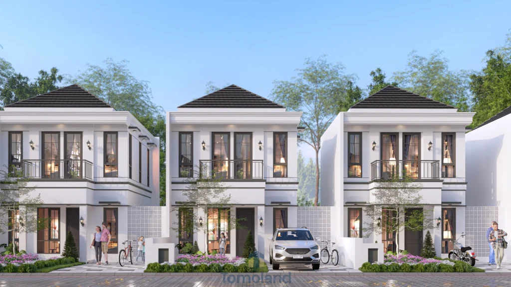 Desain Rumah Mewah 2 lantai: Minimalis Cocok Lahan Perkotaan